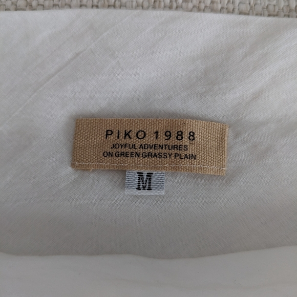 PIKO 1988 Cotton Peplum Top - Picture 4 of 6